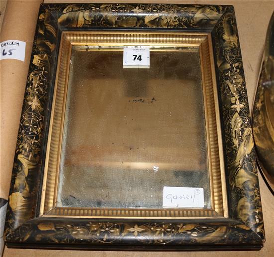 Decorative mirror & silk picture(-)